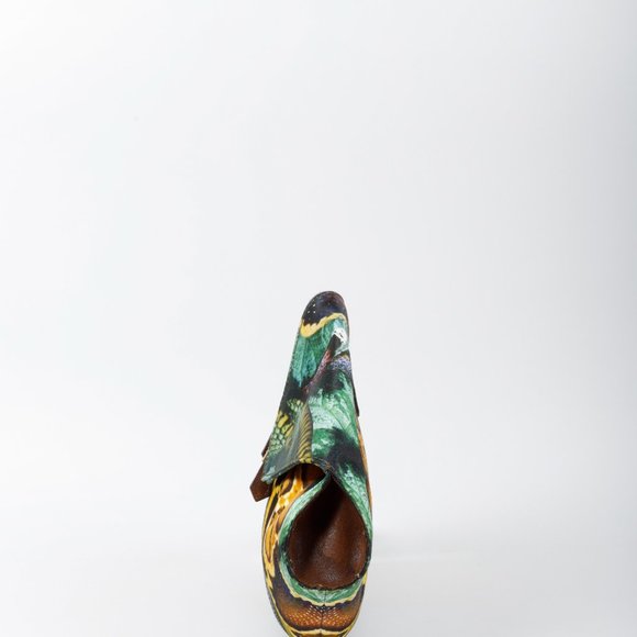 SOLD Alexander McQueen De Manta Snake Nylon Clutch - Picture 6 of 10